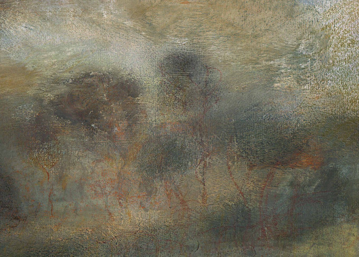 L1149 - Nicholas Herbert, British Artist, mixed media landscape painting of woodland, 2019