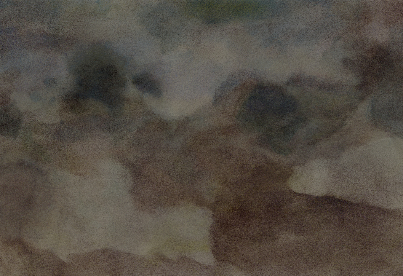 L1364 - Nicholas Herbert, British Artist, mixed media landscape painting of open counryside near Woburn, 2022